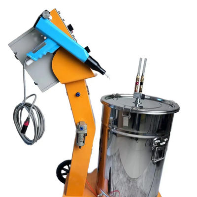 Pulverbeschichtungsstube Elektrostatische Lackiermaschine Sprühpistole mit 33 kg Gewicht