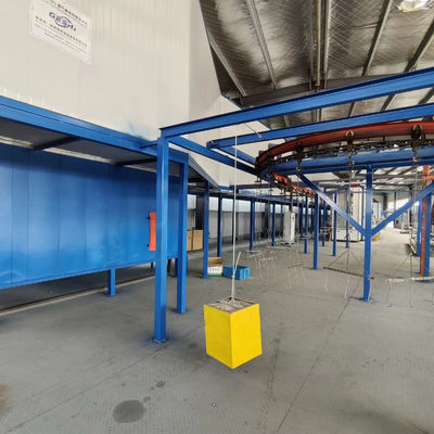 Bauteile für Webstücke Industriepulverbeschichtungssysteme Energieeinsparung hohe Präzision