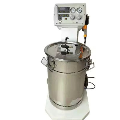 500W 220V bewegliche manuelle Elektrostatische Pulversprühmaschine für die Metalloberflächenbeschichtung