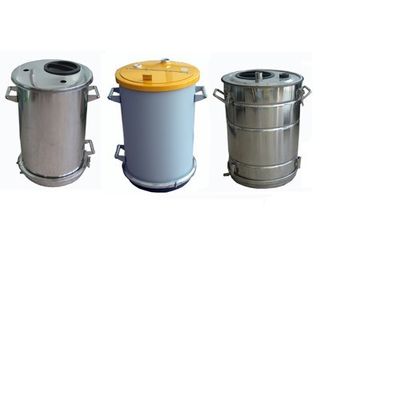 Edelstahl-Pulver-Beschichtungshopper 10 kg Kapazität für Beschichtungsanlage