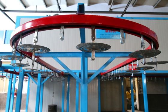 Anpassungsgeschwindigkeit Automatische Pulverbeschichtungsmaschine Hohe Produktivität