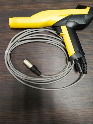 200 mm Sprühdistanz Elektrostatische Pulverbeschichtungspistole für Metallbeschichtungsprojekte