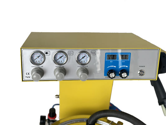 Stahlsubstrat Wirtschaftliche elektrostatische Handpulverbeschichtung für Metalloberflächen