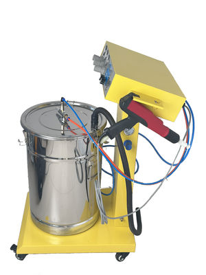 Stahlsubstrat Wirtschaftliche elektrostatische Handpulverbeschichtung für Metalloberflächen