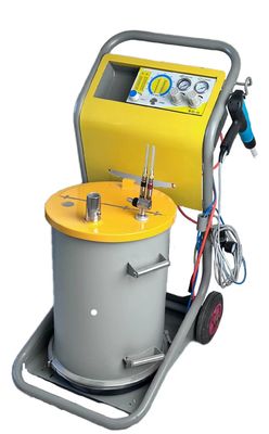 Stahlsubstrat 40 kW Leistungsbeschichtung Sprühgerät mit elektrostatischer Kraftpistole