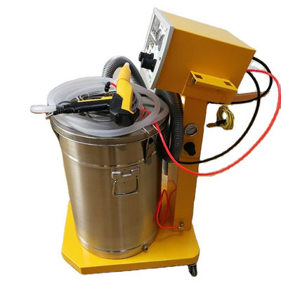 Anlage zur Herstellung von Pulverbeschichtungen mit automatischer Sprühpulverelektrospinnmaschine