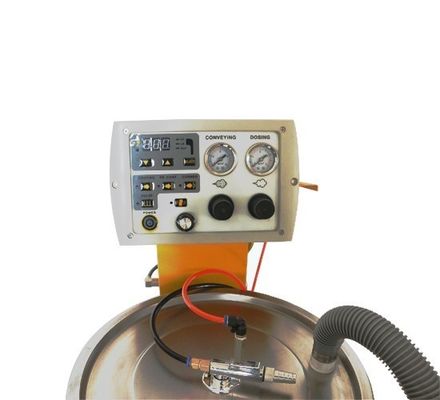 Anlage zur Herstellung von Pulverbeschichtungen mit automatischer Sprühpulverelektrospinnmaschine