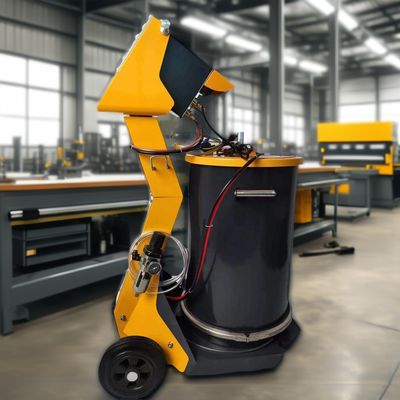 Maschine für die intelligente manuelle Pulverbeschichtung von Stahlsubstraten