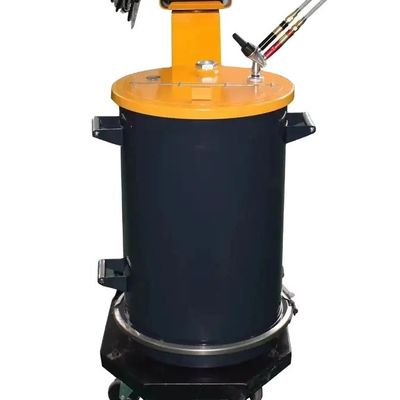 50W Leistung Industriepulverbeschichtung Booth Maschinen mit automatischem Sprühsystem Design