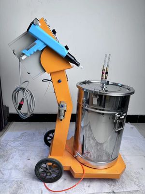 2020  Optiflex 2 B Elektrostatische Pulverbeschichtung Farbsprühmaschine 28 KG Gewicht