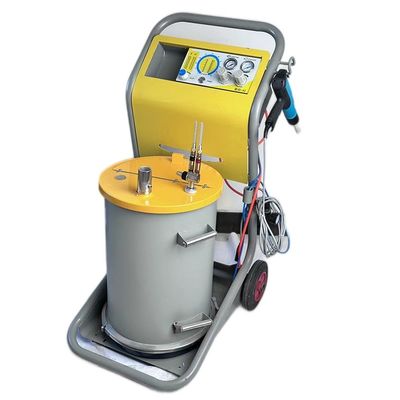 Maximale Pulverspritze von 600 g/min für eine Kettenglasmaschine zur Metallbeschichtung