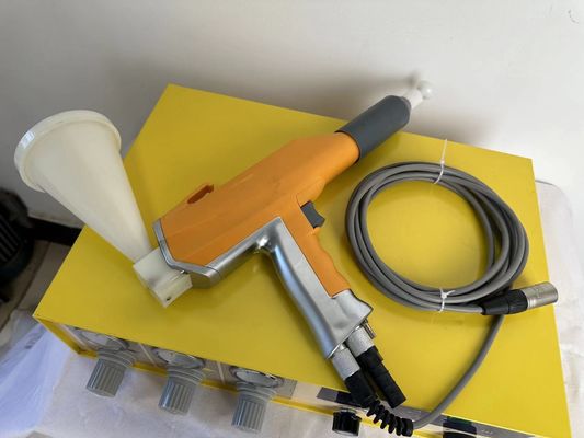 Kleine tragbare Metallpulvermalermaschine mit kleinem Hopper