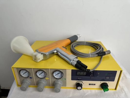 Kleine tragbare Metallpulvermalermaschine mit kleinem Hopper