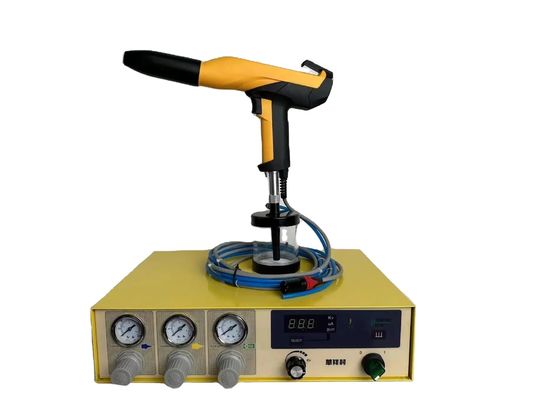Intelligente elektrostatische Pulverbeschichtungsmaschine für Stahlsubstrat in Metallbeschichtung