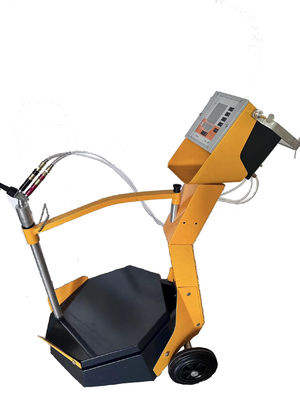 Produktionskonforme Handmaschine zur Pulverbeschichtung