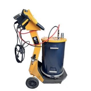 Produktionskonforme Handmaschine zur Pulverbeschichtung